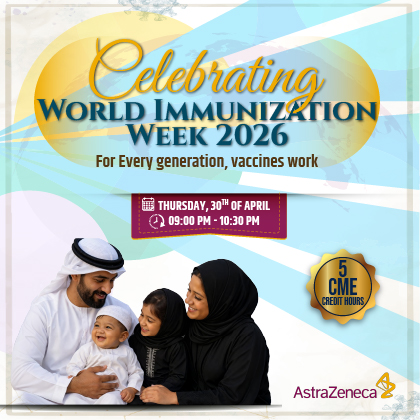 Celebrating WORLD IMMUNIZETION WEEK 2026 For Every generation, vaccines work Poster