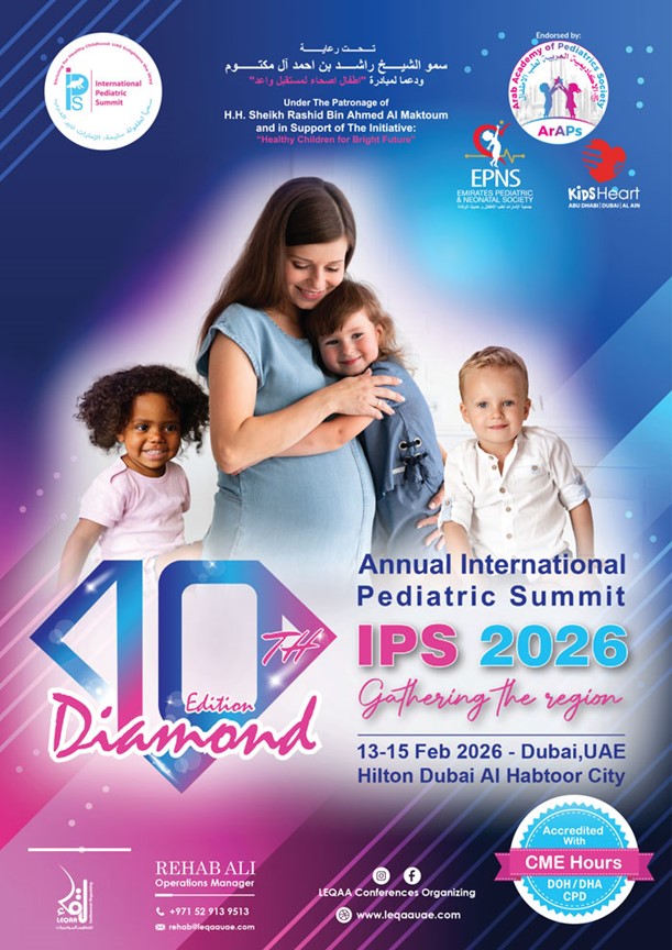 Invitation to IPS 2026 – Diamond Edition | 10th Annual International Pediatric Summit