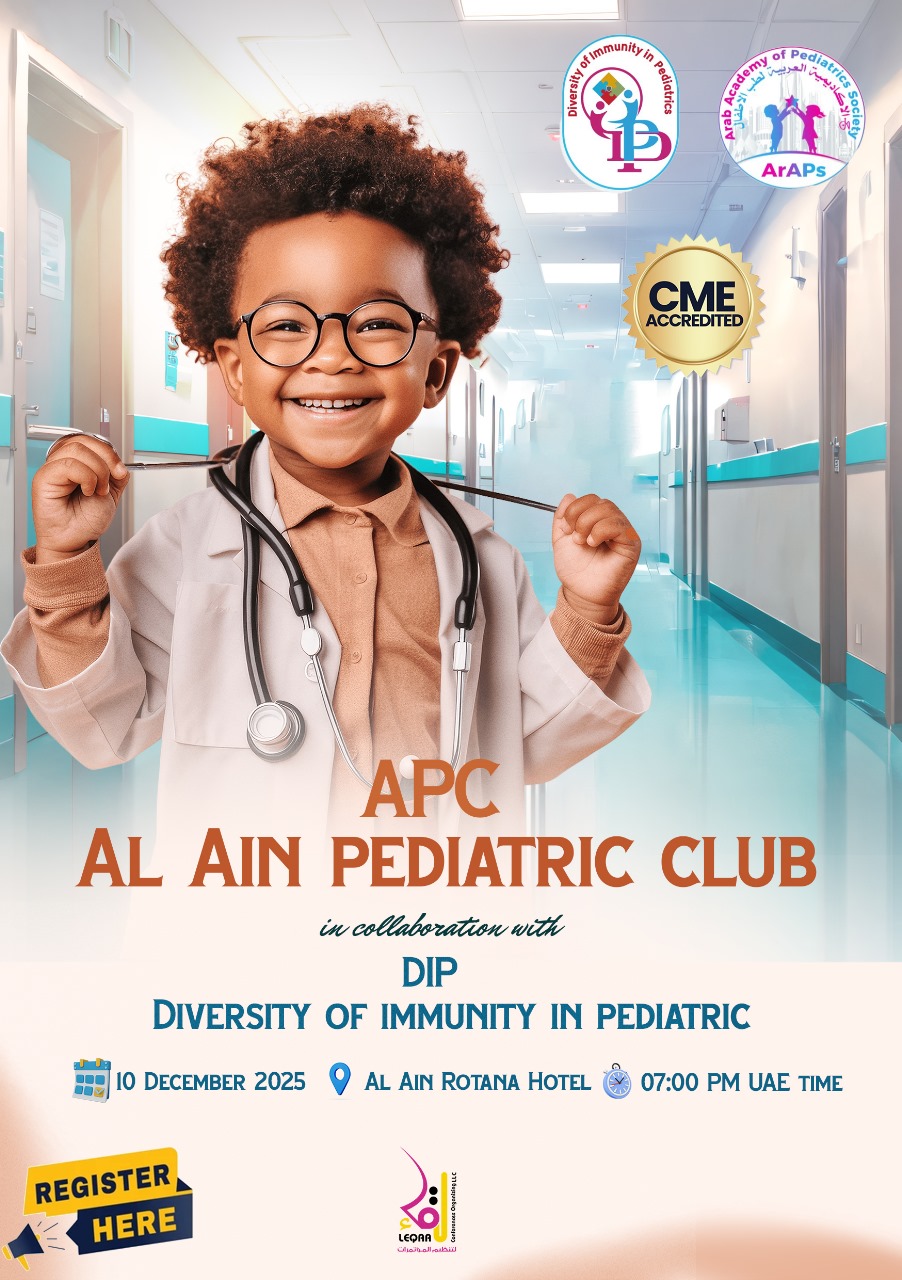 AL AIN PEDIATRIC CLUB in collaboration with DIP DIVERSITY OF IMMUNITY IN PEDIATRIC