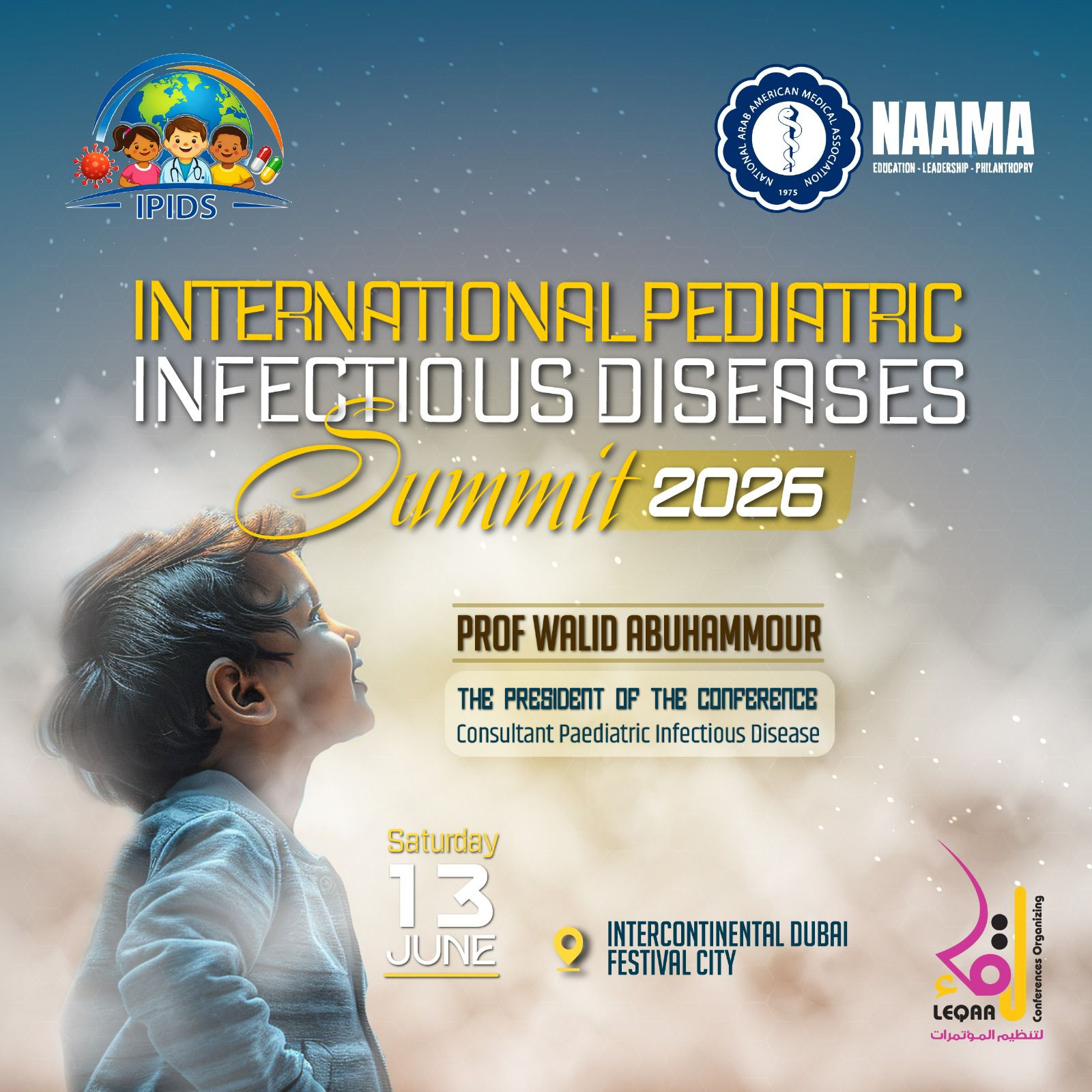 INTERNATIONAL PEDIATRIC INFECTIOUS DISEASES Summit 2026 Poster