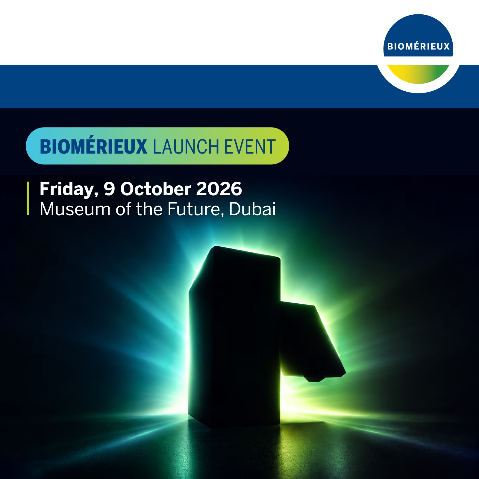 BIOMERIEUX LAUNCH EVENT Poster